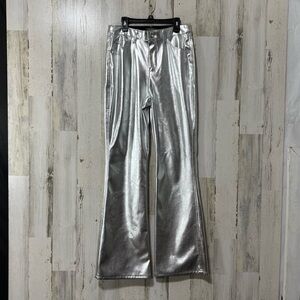 Wild Fable Silver Flare Pants